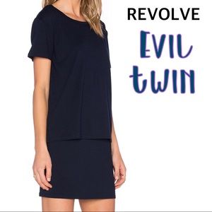 🔥Double layer t shirt dress